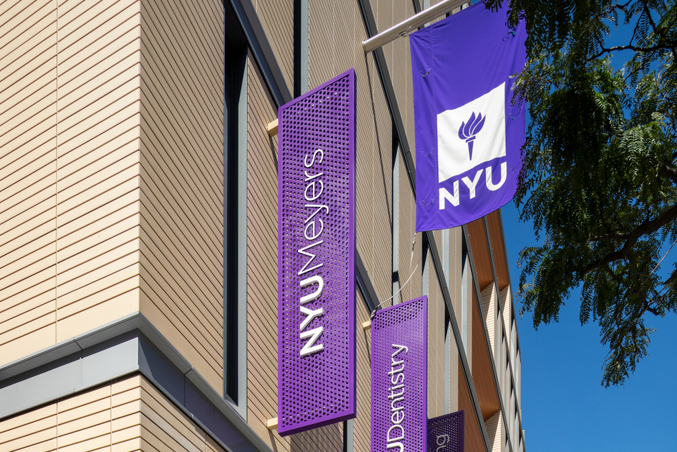 NYU, NYU Meyers flag, purple